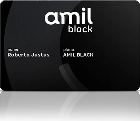 Cartão Amil Black